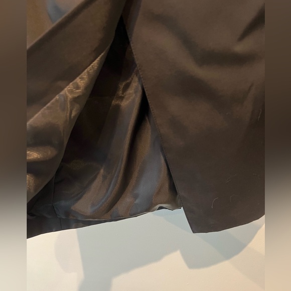 Calvin Klein new black hooded trench coat xxs - Picture 8 of 12